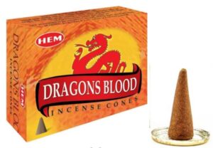 Dragons Blood Cone Incense