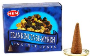 Frankincense-Myrrh Cones Incense
