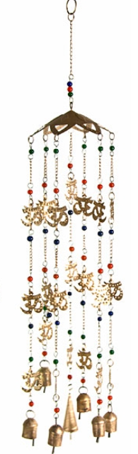 om symbol chime with bells