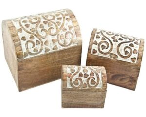 3 Piece Wood Box